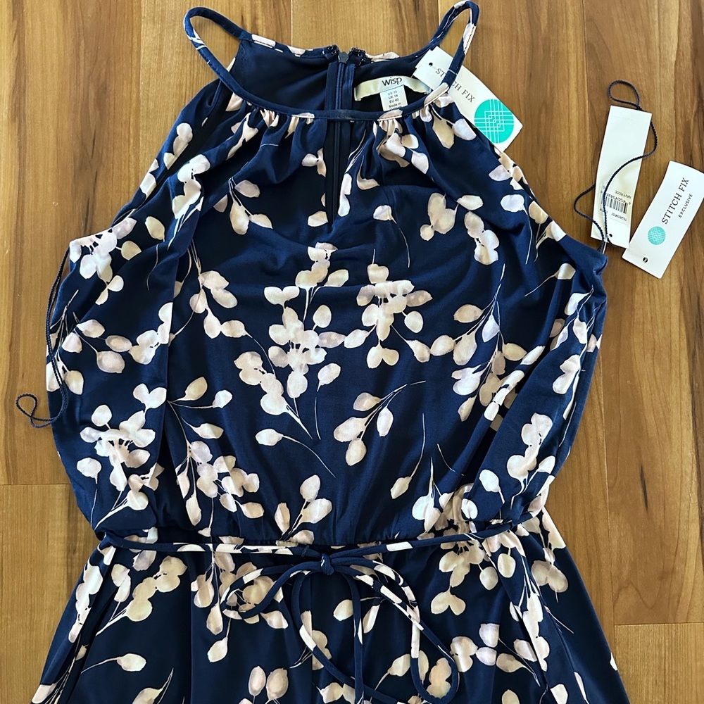 Wisp Lottie floral jumpsuit